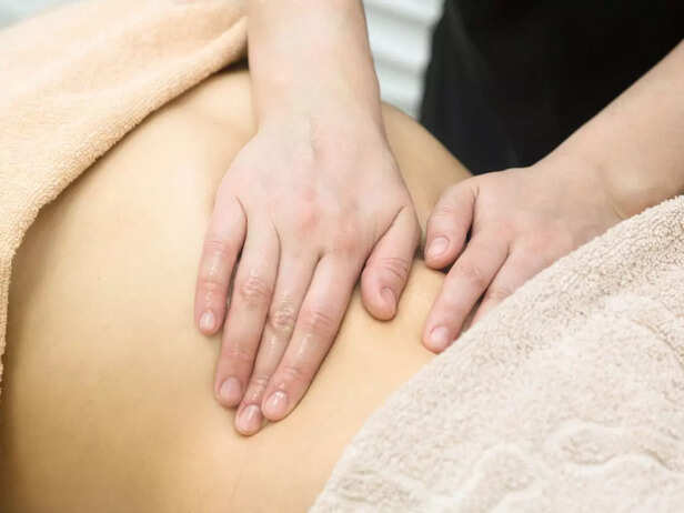 woman massage
