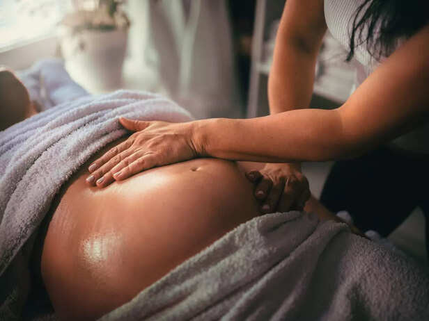 pregnant woman massage